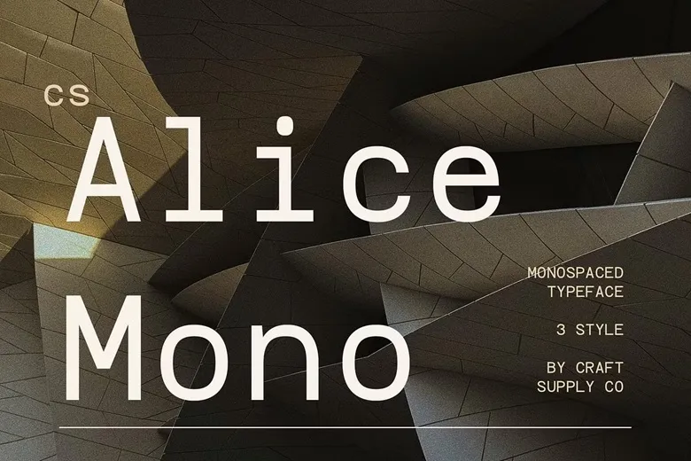 CS Alice Mono Font